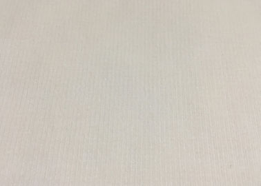 Pakaian kain putih / Beige nyaman Peregangan Corduroy Fabric High End