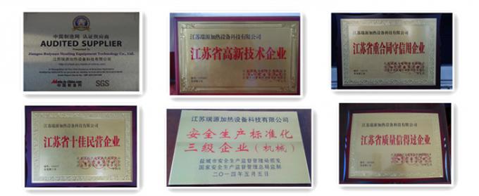 industri horisontal termal pemanas minyak panas listrik untuk industri kimia Jiangsu sertifikat ruiyuian