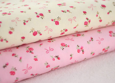Peregangan Corduroy kain kain lembut Floral Non Untuk Bayi Anak