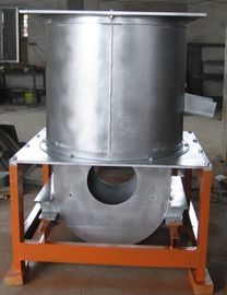 0,3 Frekuensi Utama Industri Melting Furnace 300kg 75KW untuk paduan tembaga pengecoran