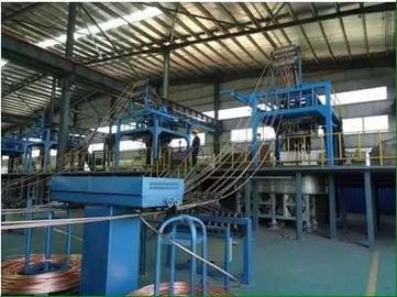High Frequency Induction Furnace Terus Copper Rod Casting Machine