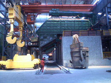Mencair Induksi Furnace, 250/500 HZ Logam Casting Furnace