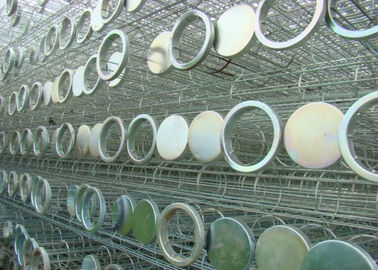 Setiap Filter Cage Jenis Industri Dust Collector Bag dengan Zinc Galvanized Pengobatan
