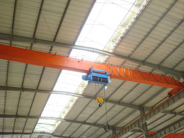 Struktur baja listrik Hoist Tunggal Girder Crane, 1 Ton Tunggal Beam Overhead crane