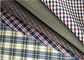 Plaid Home Textile Corduroy kain Dicelup Benang Cotton Fabric 100-120gsm