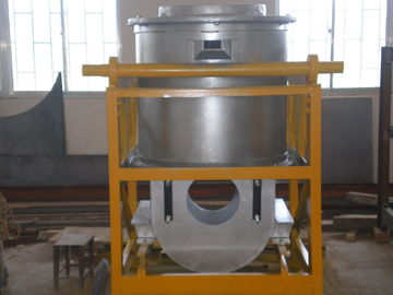 Suhu tinggi Industrial lebur Furnace 0,5 t / h motor servo sistem didorong