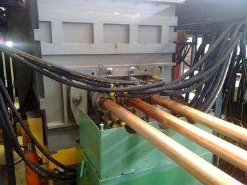 180kW Industri Melting Furnace 750 kg 0.75 Frekuensi utama untuk pengecoran tembaga
