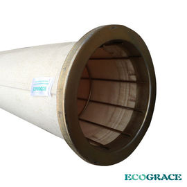 Tarik tinggi 1 Micron Nomex Filter Bag / Bag Filter aramid Dalam Pabrik Semen