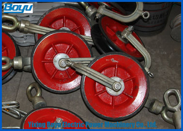 Baja Wheel Diameter 308mm Tahan Bawah Blok Konduktor Under 630mm2 Stringing Blok