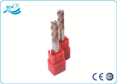 Micro Grain Carbide End Mill, Empat Flute Pojok Radius 7mm End Mill