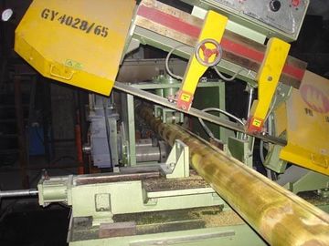 Besar Band Gergaji Copper Cutting Machine 60mm -130mm servo motor didorong sistem 5 kW
