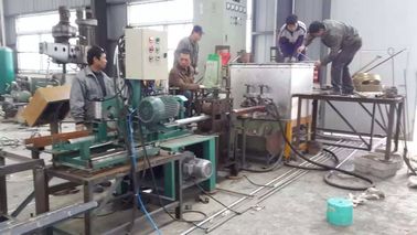 Sedang Jenis Saw Blade Copper Cutting Kontrol Mesin ZQ250-B PLC