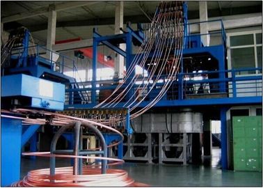 Profesional Copper Drawing Machine PLC mengendalikan Sistem Servo Motor Driven