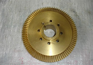 OEM pompa tembaga kuningan impeller, pasir pengecoran baling-baling roda impeller ASTM, GB, DIN, EN