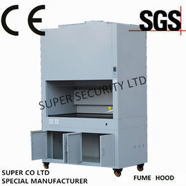 Lab Laminar Chemical Fume Hoods untuk Chemical Hazardous, 800W - 1400W IP 20 Laboratory Hood