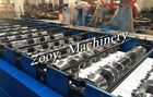 Hidrolik Deck Roll Forming Machine Heat Treatment Rollers, Kontrol Panasonic PLC