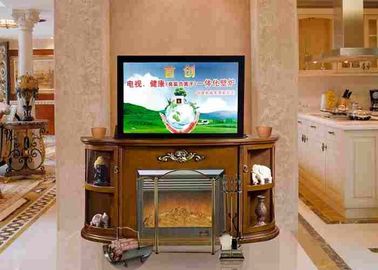 Perancis / Louis Gaya Antique Realistis api perapian Listrik TV Stand Remote Control