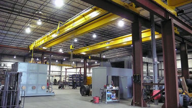 32 ton Heavy Duty Dua Girder Overhead crane Dengan Listrik Hoist