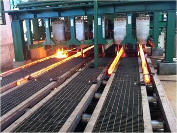 3 Strand Continuous Casting Machine, 5 Roller Metering Nozzle Die Casting Peralatan