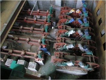 3 Strand Continuous Casting Machine, 5 Roller Metering Nozzle Die Casting Peralatan
