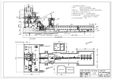 R6M 1S CCM, kaku Billet Casting Machine / Mesin Caster