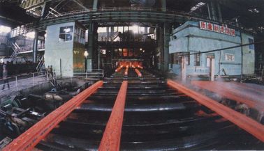 Air horisontal Cooling berkelanjutan Mesin Casting, R6M / 3 Strands